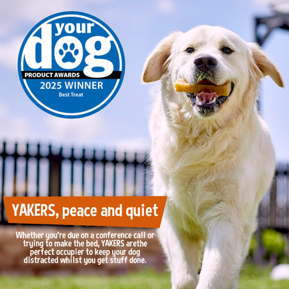 YAKERS Peanut Butter & Banana Dog Chew YAKERS