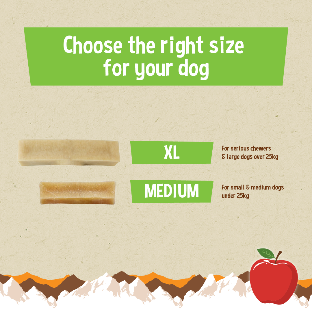 YAKERS Apple Dog Chew