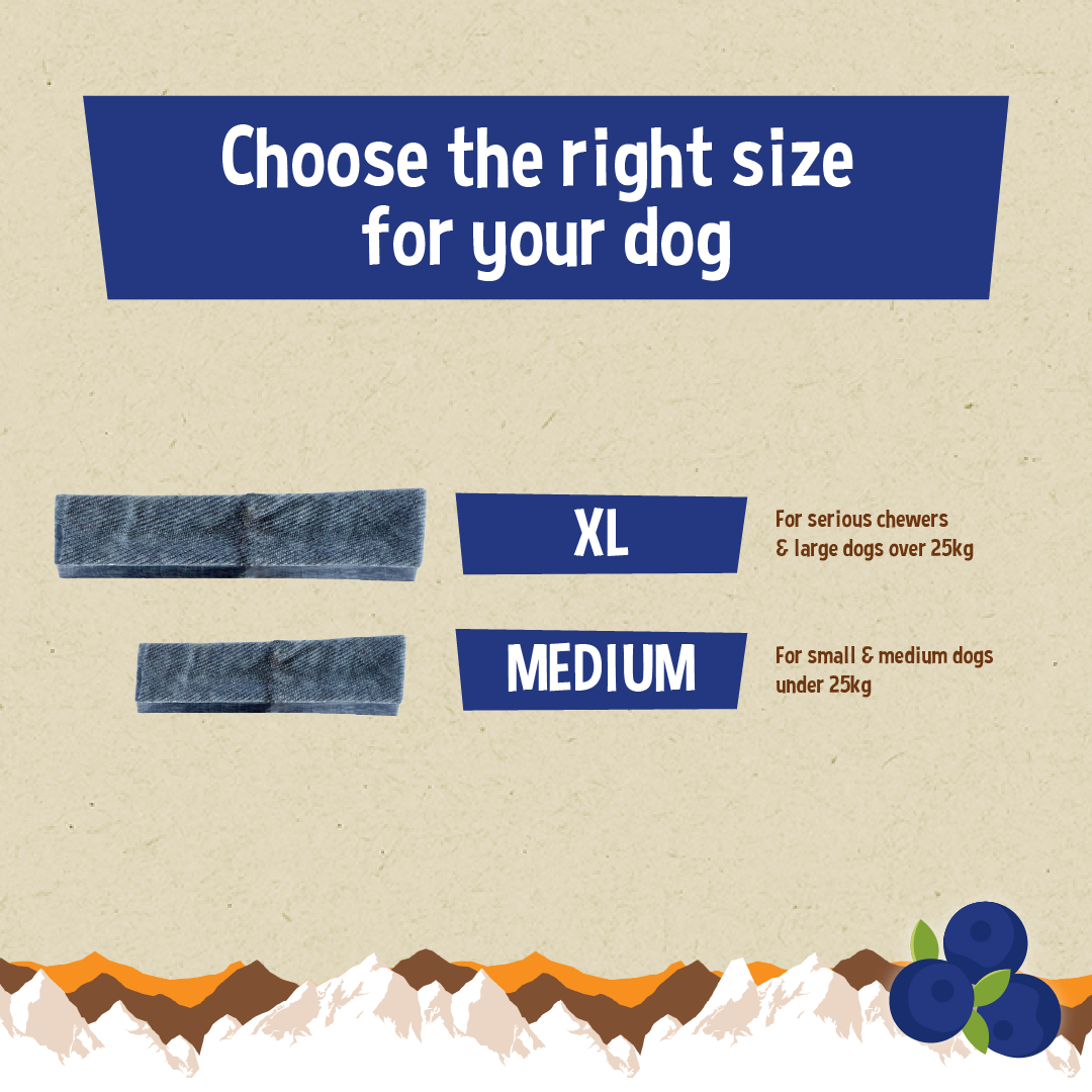 YAKERS Blueberry Dog Chew