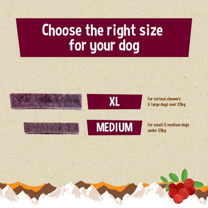 YAKERS Cranberry Dog Chew