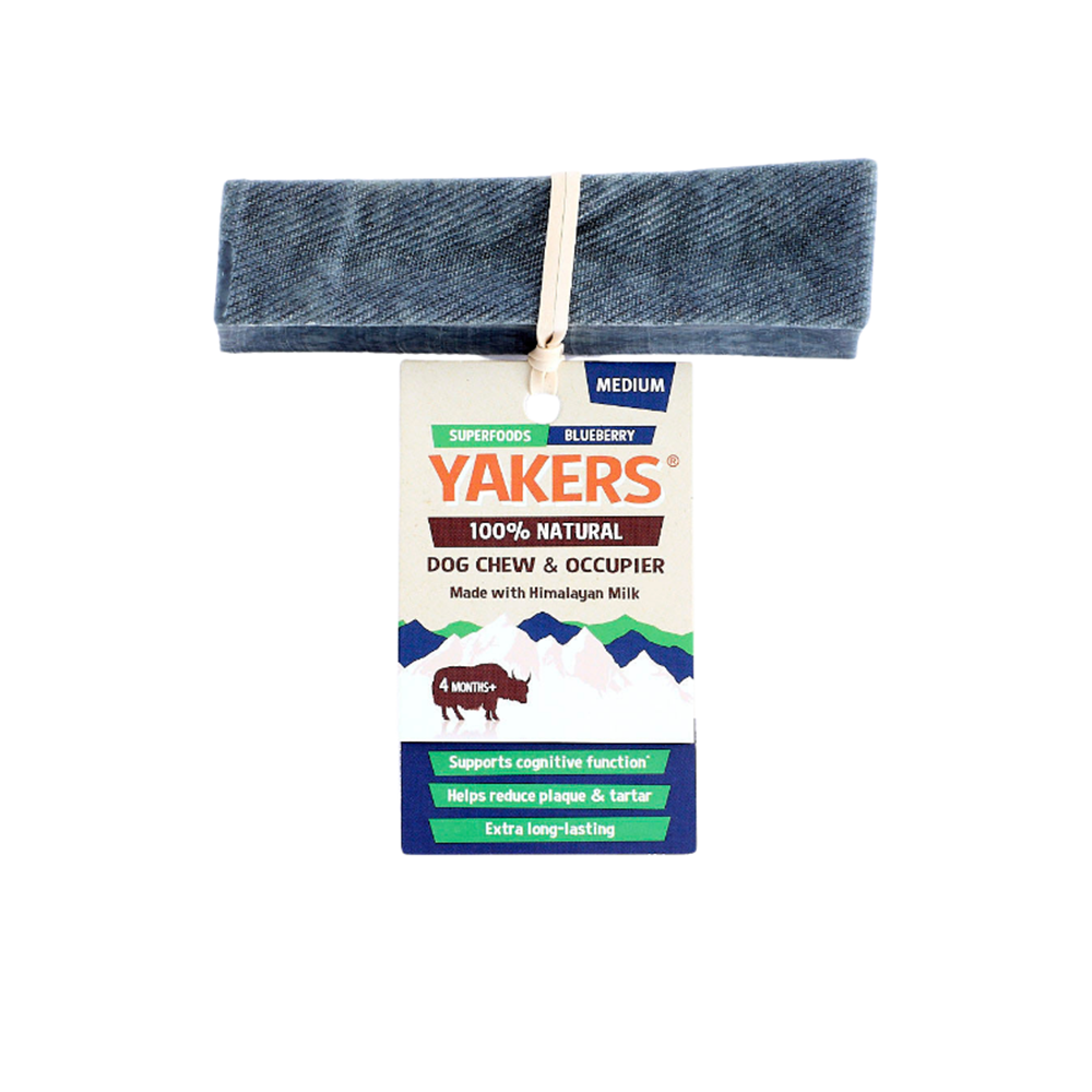 YAKERS Blueberry Dog Chew YAKERS Medium